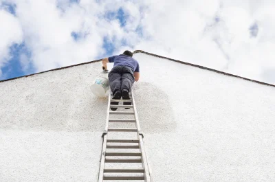 Peinture extérieure à Ortillon — façades et ravalement